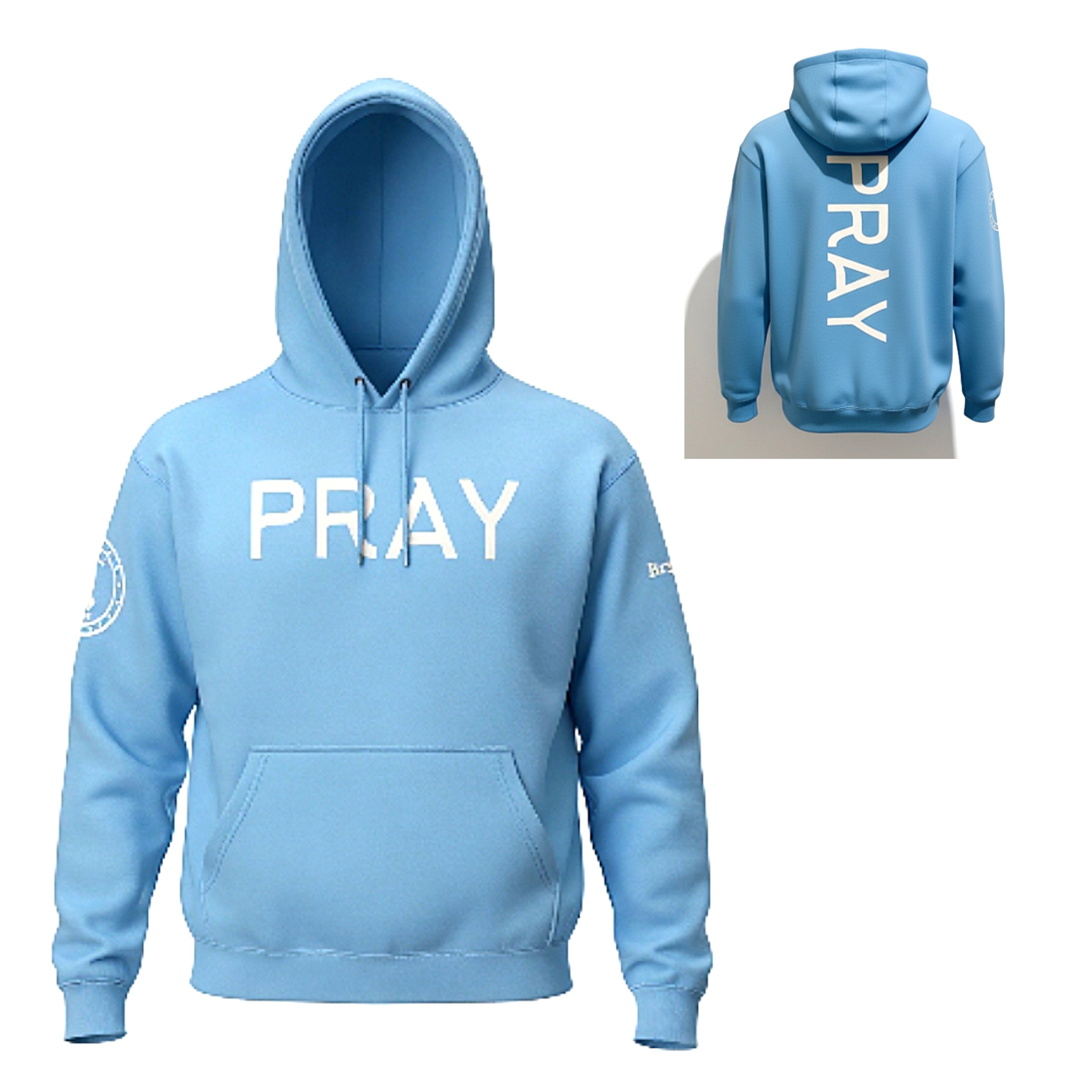 Brand 29:11 "PRAY" Fleece Hoodie