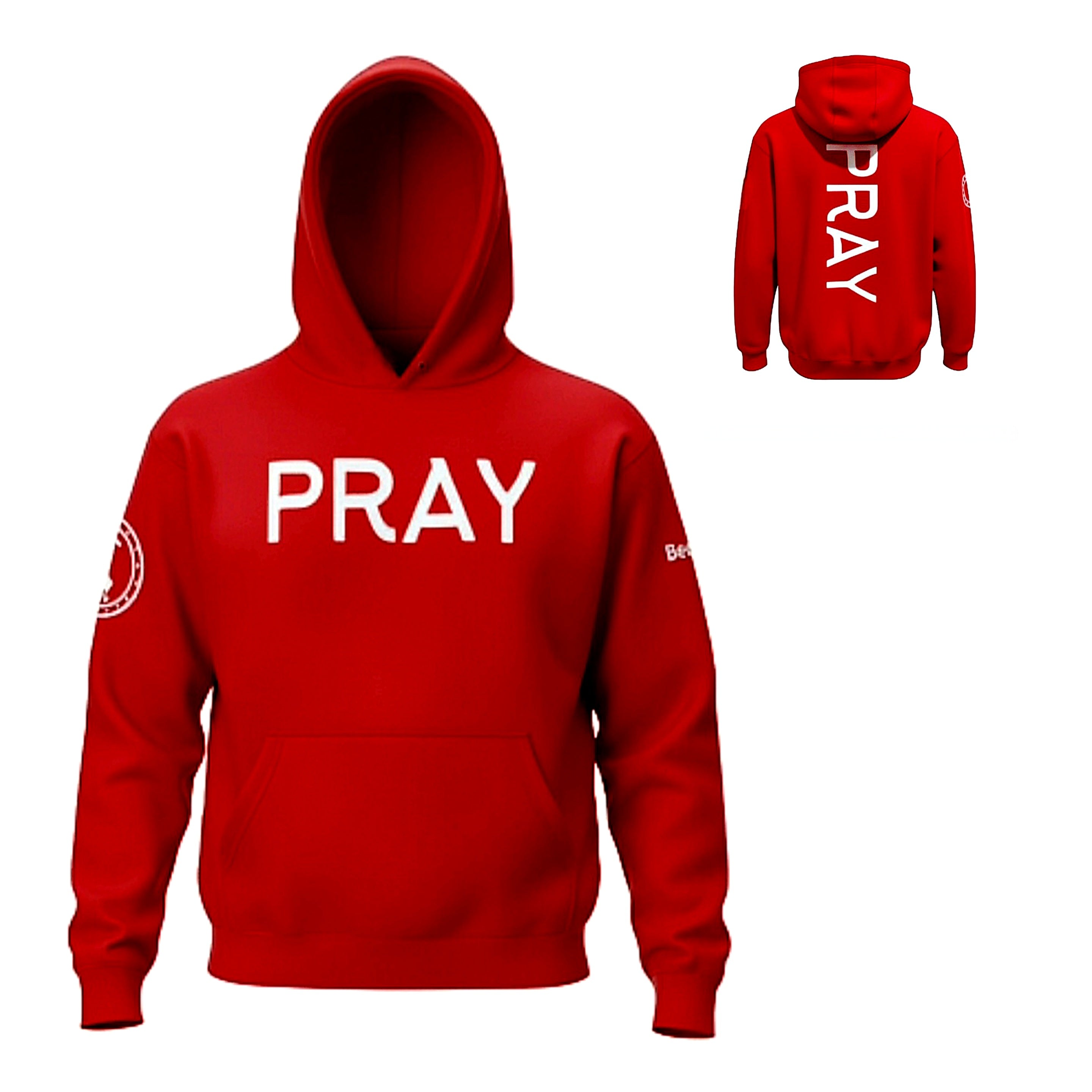 Brand 29:11 "PRAY" Fleece Hoodie