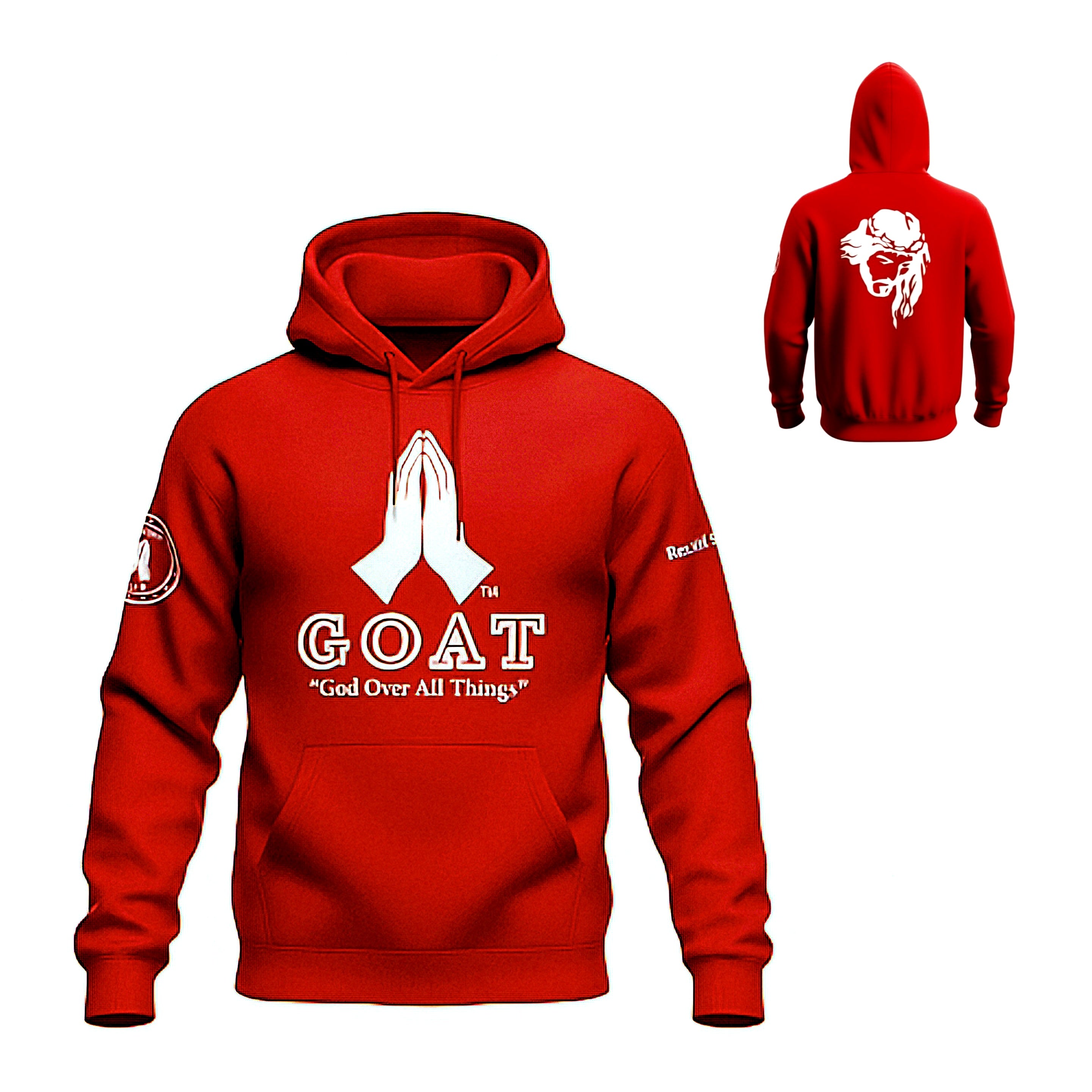 God Is The Greatest Of All Times and Things "G.O.A.T" Hoodie