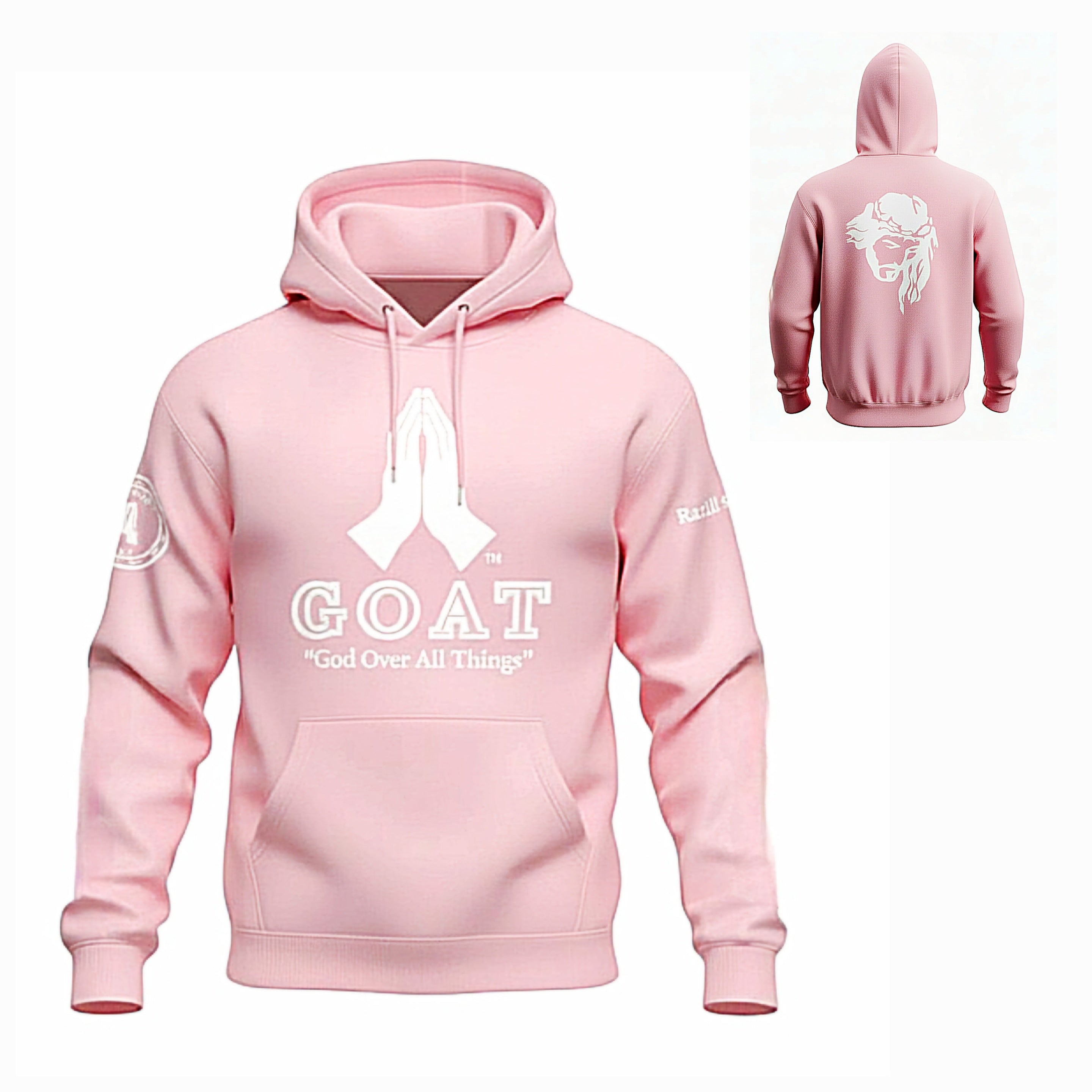 God Is The Greatest Of All Times and Things "G.O.A.T" Hoodie