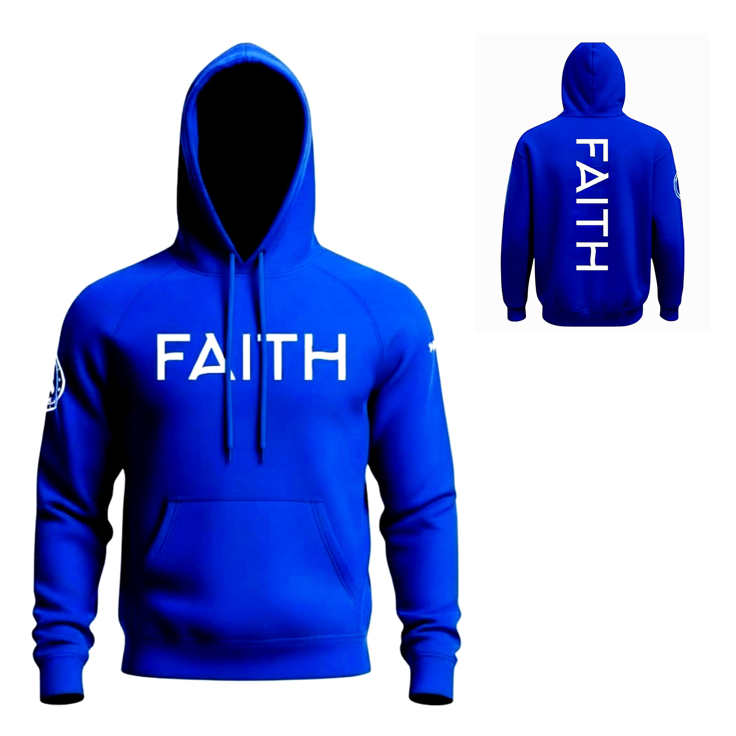 Brand 29:11 "FAITH" Fleece Hoodie