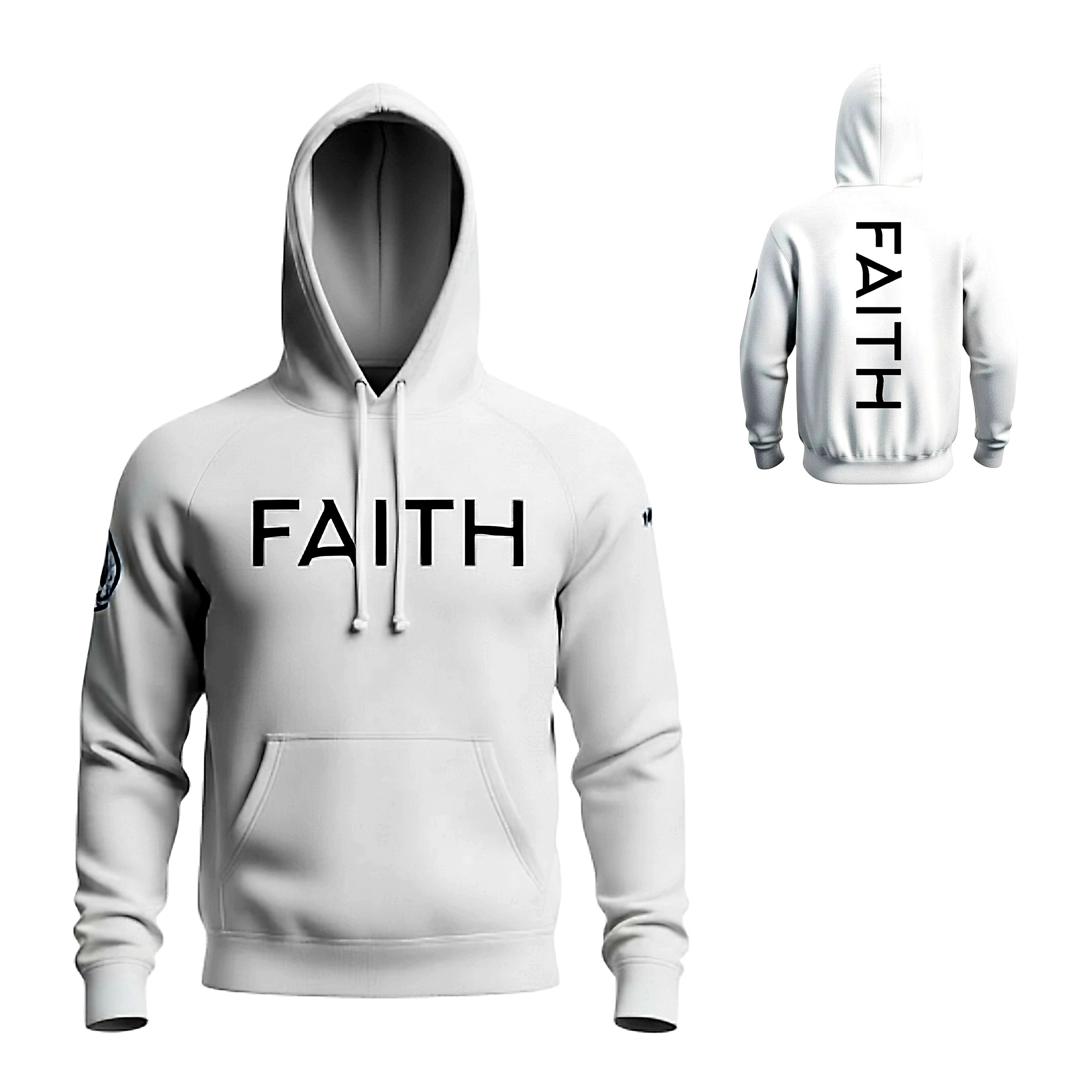 Brand 29:11 "FAITH" Fleece Hoodie