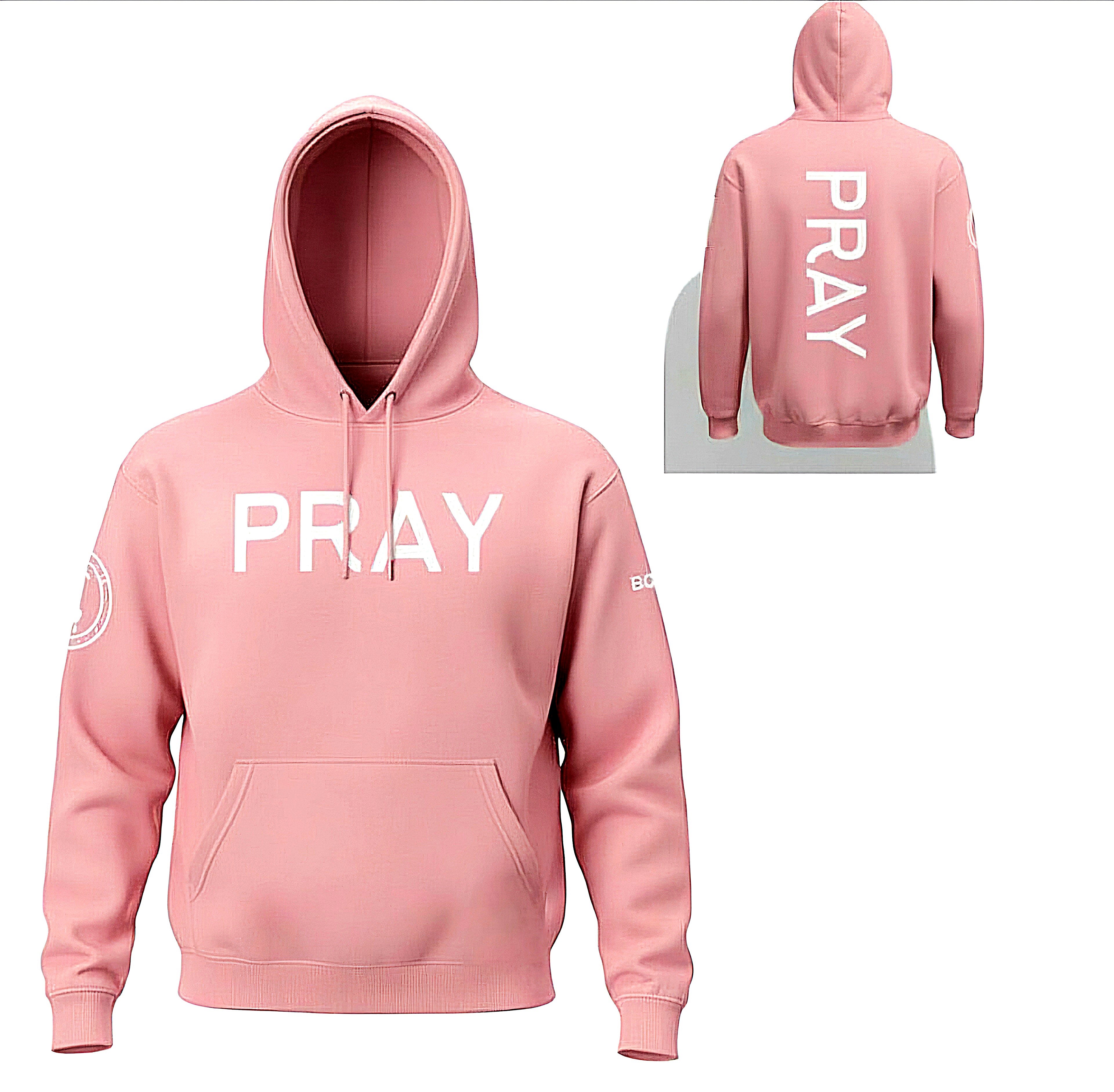 Brand 29:11 "PRAY" Fleece Hoodie