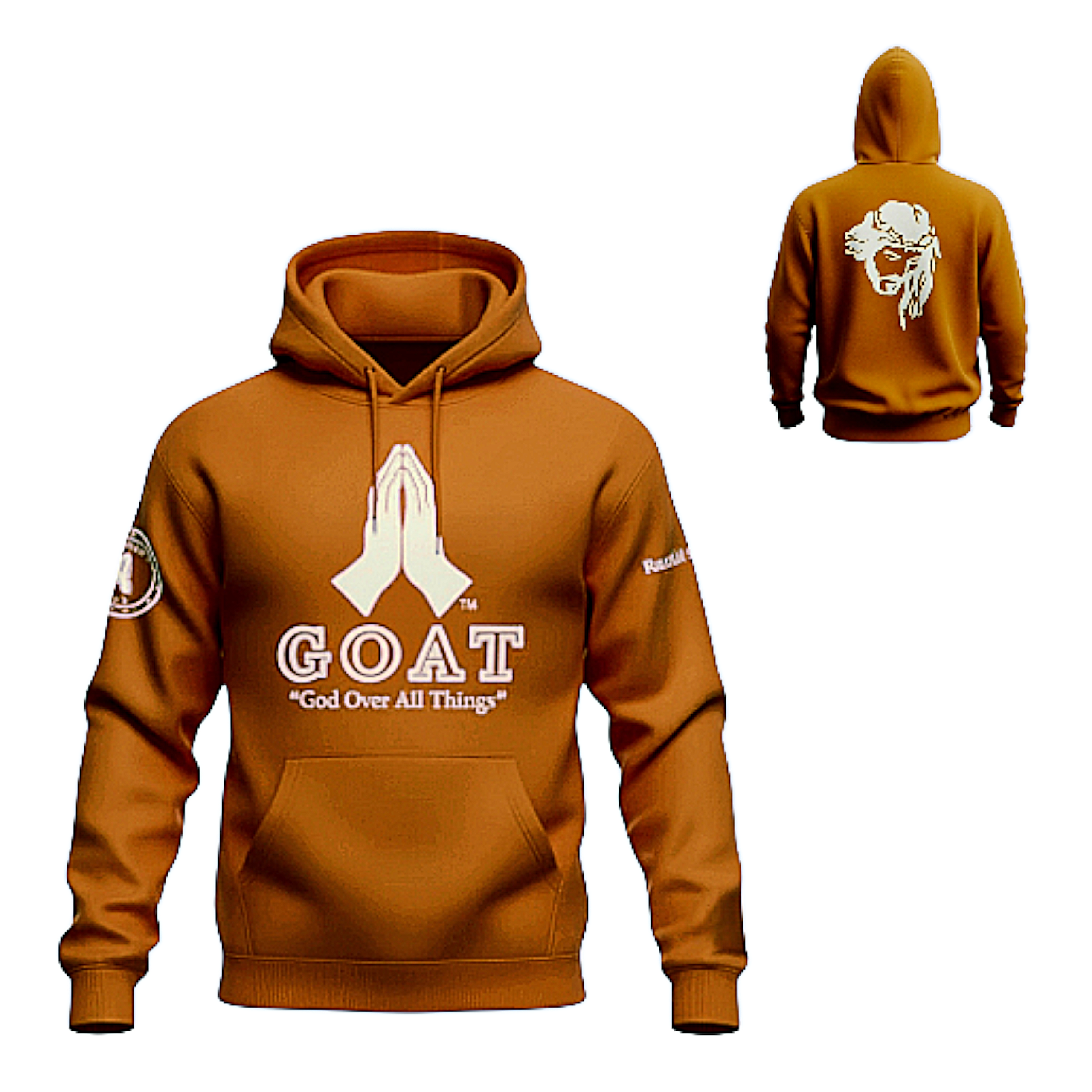 God Is The Greatest Of All Times and Things "G.O.A.T" Hoodie